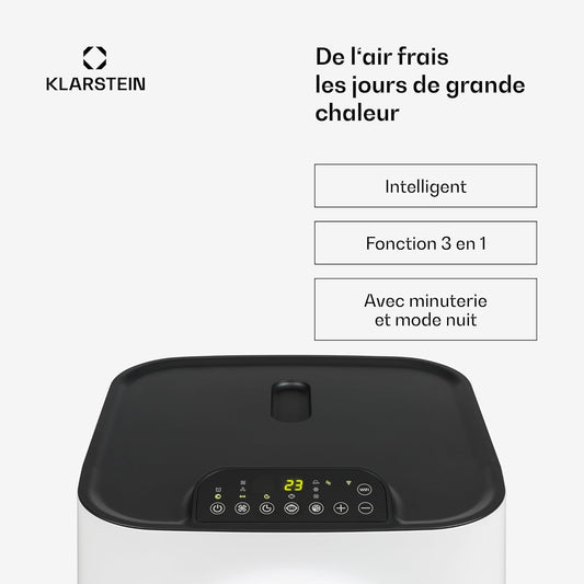 Klarstein Kraftwerk Smart Climatiseur Mobile Connecté
